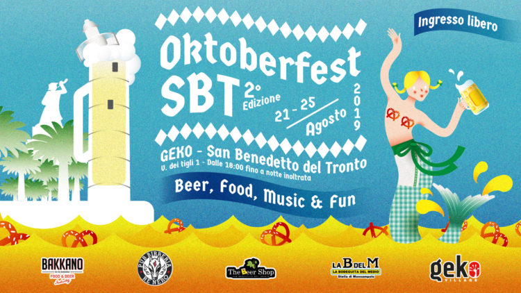 Oktoberfest San Benedetto del Tronto dal 21-25 Agosto al Geko